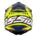 Motokrosová prilba CASSIDA Cross Pro 2 Contra modro/oranžovo/fluo žltá