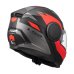 Vyklápěcí přilba na motorku LS2 FF902 Scope II Duria černá matná/červená