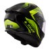 Integrální přilba na motorku LS2 FF808 Stream II Fury černá/žlutá fluo