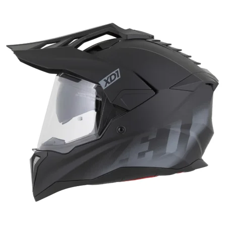 Enduro helma na motorku ZED XD1 černá matná/tmavě šedá