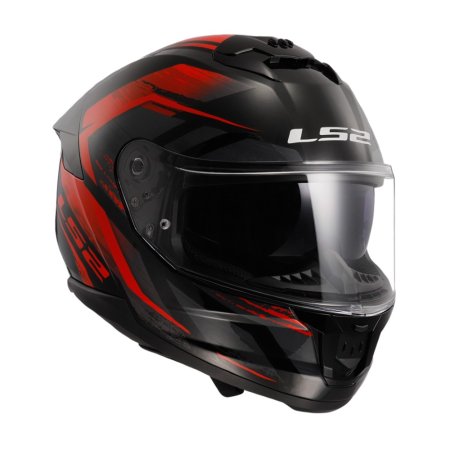 Integrální přilba na motorku LS2 FF808 Stream II Fury černo/červená