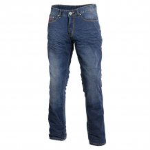 Kevlarové džínsy na moto SECA Fusion modré