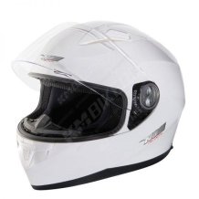 Dětská přilba na motorku NOX N961K bílá