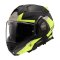 Překlápěcí helma na motorku LS2 FF901 Advant X Oblivion černá/žlutá fluo
