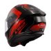 Integrální přilba na motorku LS2 FF808 Stream II Fury černo/červená