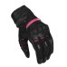 Dámské moto rukavice SECA Axis Mesh II Lady černé/růžové