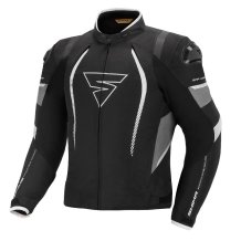 Bunda na motocykel SHIMA Solid Pro čierno/šedá