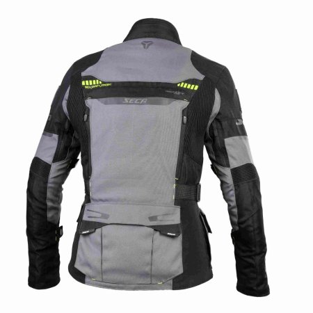 Dámská moto bunda SECA Arrakis II Lady šedo/černá