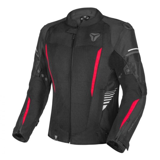 Bunda na motorku SECA Aero Pro černo/červená