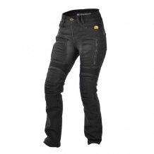 Dámské jeansy na motorku TRILOBITE 661 Parado TUV Ladies černé