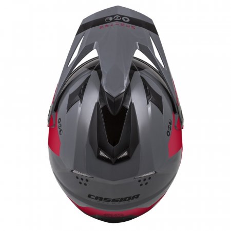 Enduro helma CASSIDA Tour 1.1 Spectre čierna/sivá/červená