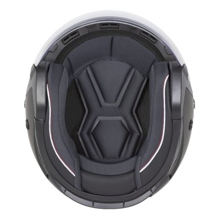 Otevřená přilba na motorku CASSIDA Reflex 2.0 Solid černá matná/šedá