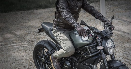 Moto rukavice SHIMA Blake hnedé