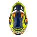 Motokrosová prilba CASSIDA Cross Pro 2 Contra modro/oranžovo/fluo žltá