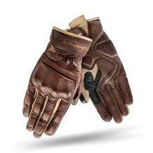 Rukavice na moto SHIMA Aviator hnědé