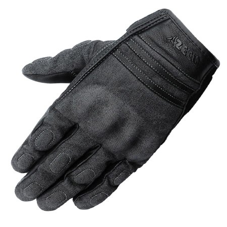 Letní rukavice na motorku SECA Tabu II Denim černo/šedé