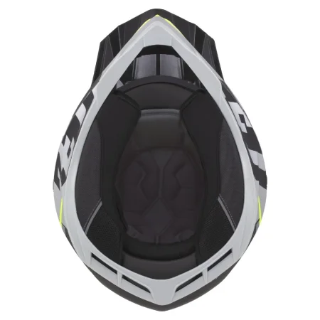 Motokrosová helma ZED X1.9 Targa žlutá fluo/modrá/černá/bílá