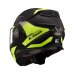 Překlápěcí helma na motorku LS2 FF901 Advant X Oblivion černá/žlutá fluo