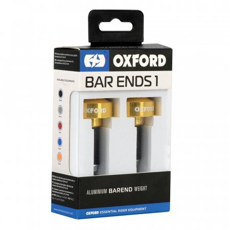 Závaží do řídítek OXFORD Bar Ends 1 zlaté