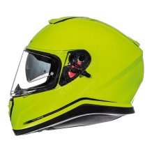 Helma na motorku MT Thunder 3 Torn žlutá fluo