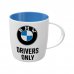 Hrnček BMW Drivers Only bielo/modrý