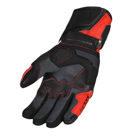 Rukavice na motorku SECA Atom černo/červené