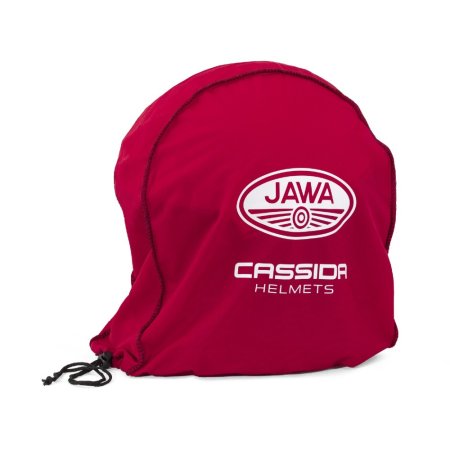 Helma na motorku CASSIDA Oxygen 2.0 JAWA OHC červená/černá/bílá