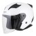 Otevřená přilba na motorku CASSIDA Reflex 2.0 Solid bílo/černá