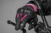 Dámské rukavice na motorku SHIMA Rush Lady černo/růžové