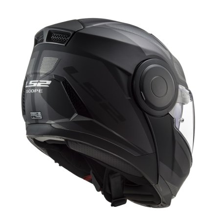Vyklápěcí přilba LS2 FF902 Scope Axis černo/titanová