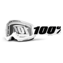 Motokrosové okuliare 100% STRATA 2 Everest bílé