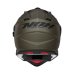 Enduro helma na motorku NOX N312 khaki matná