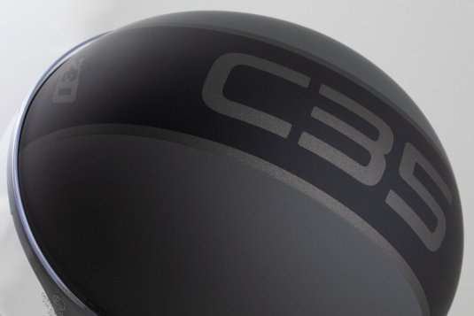 Otevřená helma na motorku ZED C35 šedá matná/černá