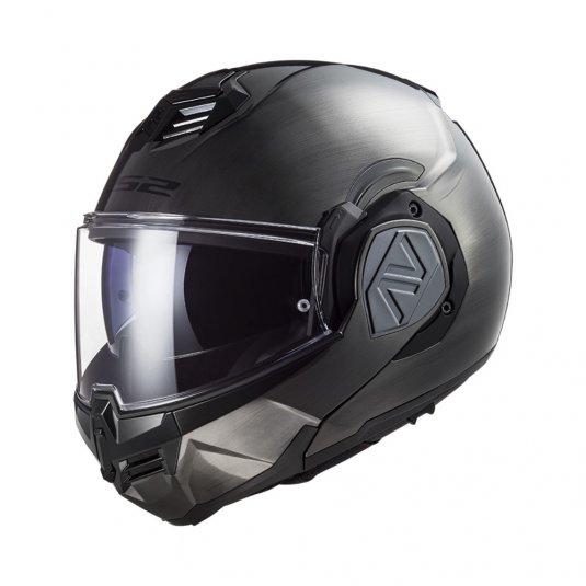 Překlápěcí helma na motorku LS2 FF906 Advant Jeans šedá