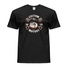 Pánske tričko Custom Motors 2018 čierne