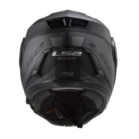 Vyklápěcí přilba LS2 FF902 Scope Axis černo/titanová