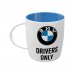 Hrnček BMW Drivers Only bielo/modrý