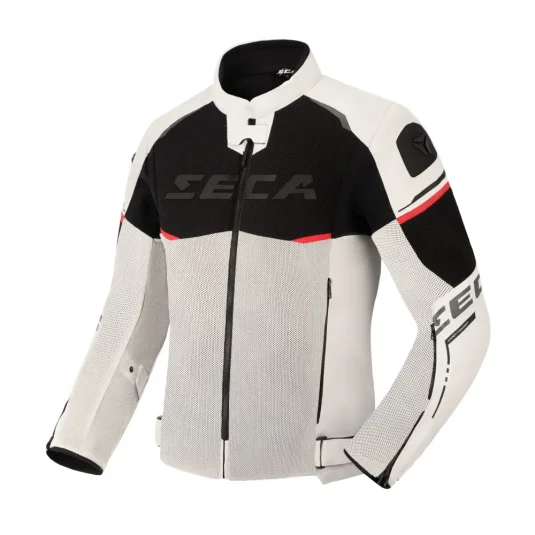Bunda na motorku SECA Airflow III šedá