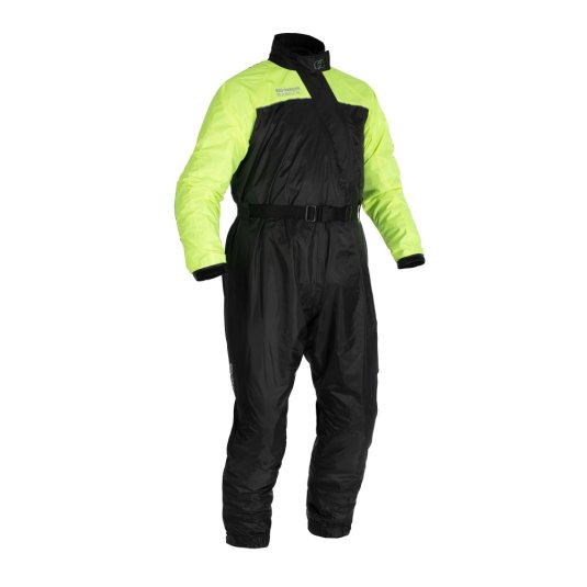 Nepromokavá kombinéza OXFORD Rain Seal černá/žlutá fluo