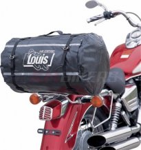 Moto válec na motorku Louis voděodolný, černý 50l
