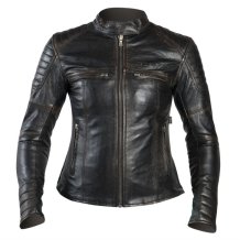 Dámska bunda na moto REBELHORN Hunter Lady hnědo/čierna