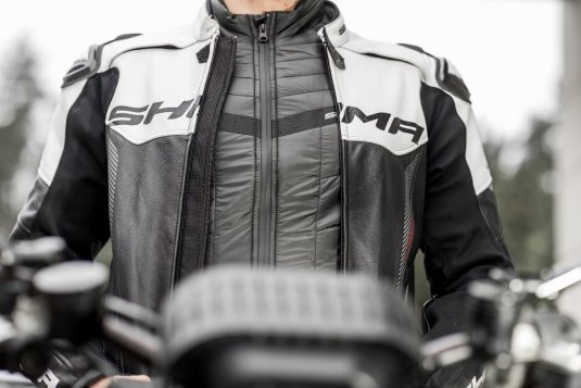 Vyhřívaná vesta na motorku SHIMA Powerheat černá
