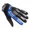MX rukavice na motocykel Pilot čierno/modré - Veľkosť: XL