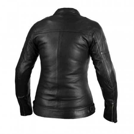 Dámska kožená bunda na motocykel SECA Bonneville Lady čierna
