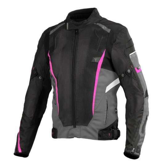 Moto bunda dámská SECA Airflow II Lady černo/růžová