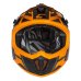 Motokrosová přilba CASSIDA Cross Pro 2 Contra černo/šedo/oranžová