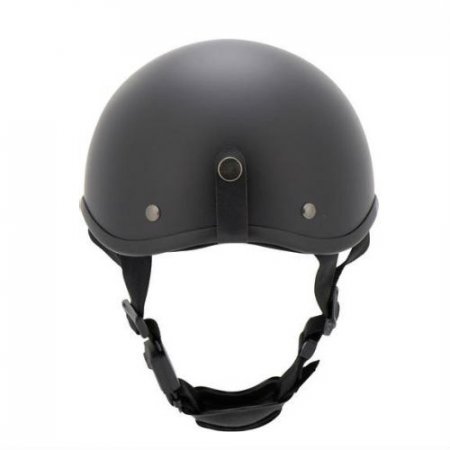 Helma na motorku Braincap černá, na chopper - Velikost: XL