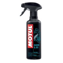 Sprej pro ošetření plastů Motul E5 Shine &GO 0,4 l
