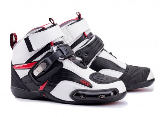 Topánky na moto SECA Impulse čierno/biele