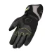 Moto rukavice SECA Turismo WP šedé/žluté fluo